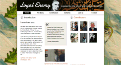 Desktop Screenshot of loyalenemy.co.uk
